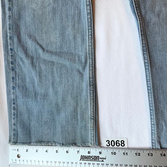 Levi’s The Original Jeans Men’s Waxed Slim Straight Denim 514 size 34 x 34, Blue - Picture 6 of 11